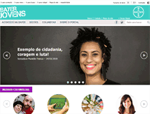 Tablet Screenshot of bayerjovens.com.br